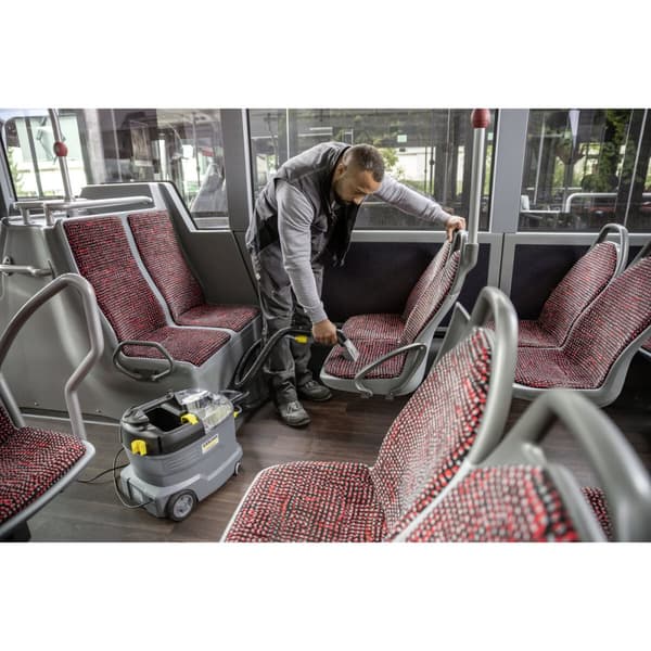 Kraftfuld Støvsuger Kärcher Puzzi 8/1 1200 W - Gul Sort Grå - Effektiv rengøring til hjemmet eller virksomheden.