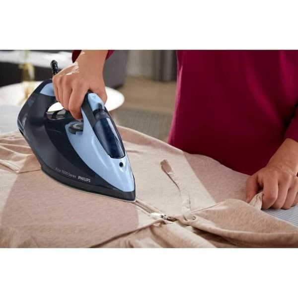 Philips 7000-serien DST7041/20 Dampstrygejern i lyse/mørkeblå farver