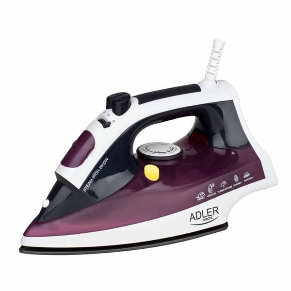 Ångstrykjärn med 2200 W effekt från Adler AD5022 - Effektivt och pålitligt strykjärn för smidiga resultat.