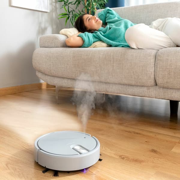 Robotdammsugare 5-i-1 med laddningsfunktion från Varob InnovaGoods - Effektiv och praktisk städning för ditt hem.