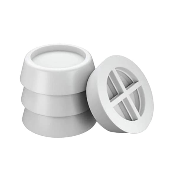 4 kpl Anti-Vibration Iskunvaimennustyynyt valkoinen 1-Pack