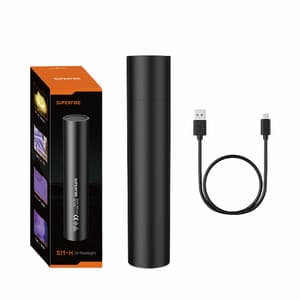 UV-taskulamppu Supfire S11-H, 365NM, USB