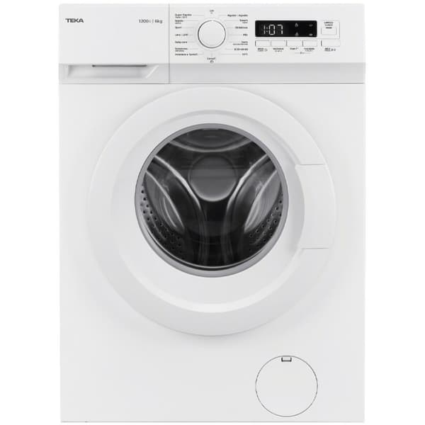 Tvättmaskin Teka WMK10620 1000 rpm 6 Kg Vit Vit