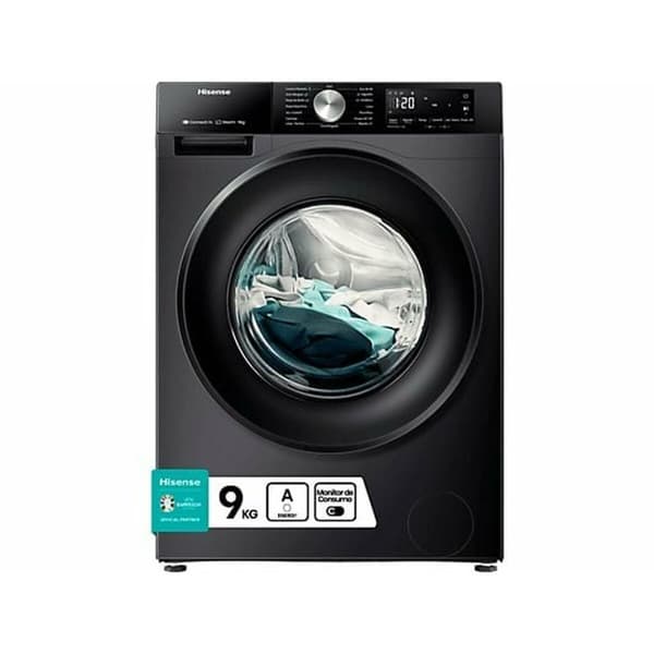 Tvättmaskin Hisense WF3S9043BB3 1400 rpm 9 kg Svart
