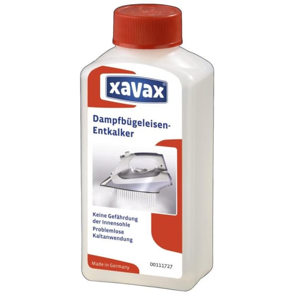 Xavax kalkinpoistoaine höyrysilitysraudoille 250 ml