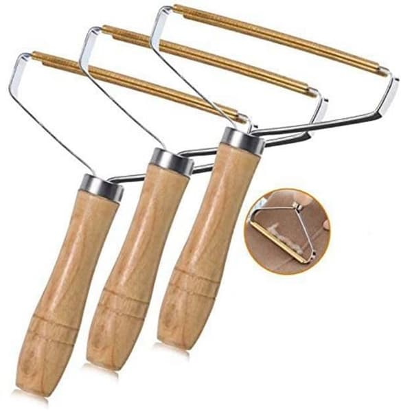 3 ST Bärbar luddborttagare trätröja, manuell hårborttagningsborste, luddborttagningsrakapparater, Fuzz Razor, bärbar rakborste