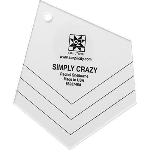 EZ Quilting 8823746A Simply Crazy akrylverktyg