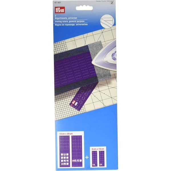 Strykjärnsregel - Prym - 2-pack - Värmeresistent - Återanvändbar - 2 olika storlekar