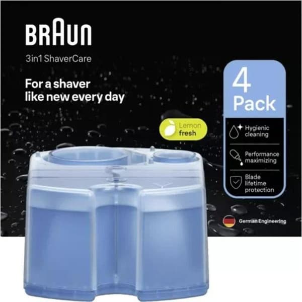 Braun raktillbehör CCR X4 RENGÖRINGSPATRONER