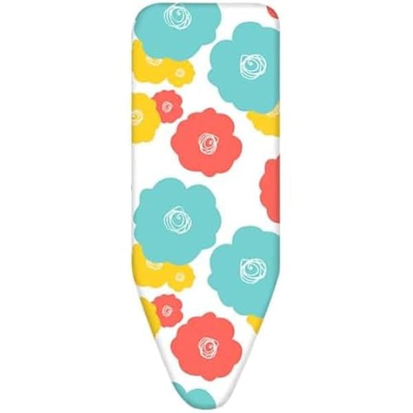 Strykbrädeöverdrag - INOFIX - Power VAP - Flerfärgad - 140 x 55 cm - Blommor