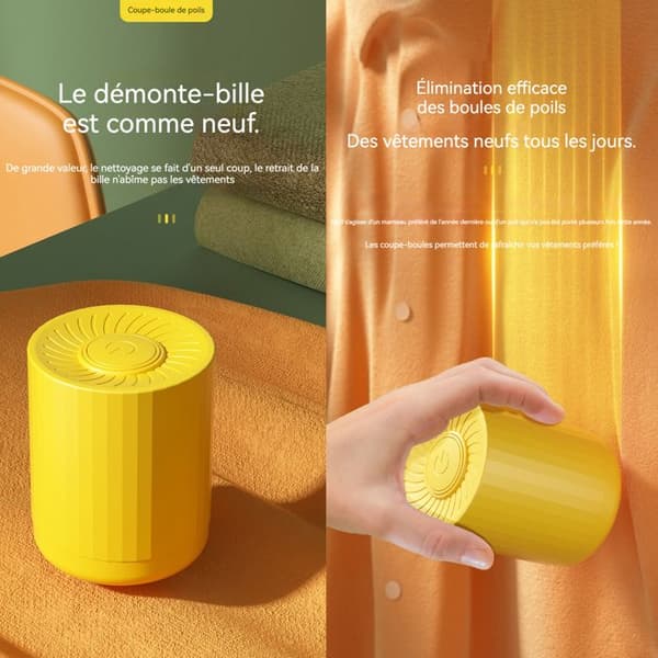Rasyr anti-ludd INN® 120 minuters kontinuerlig användning 9W elektrisk antipill-rasyr produkt som eliminerar ludd.