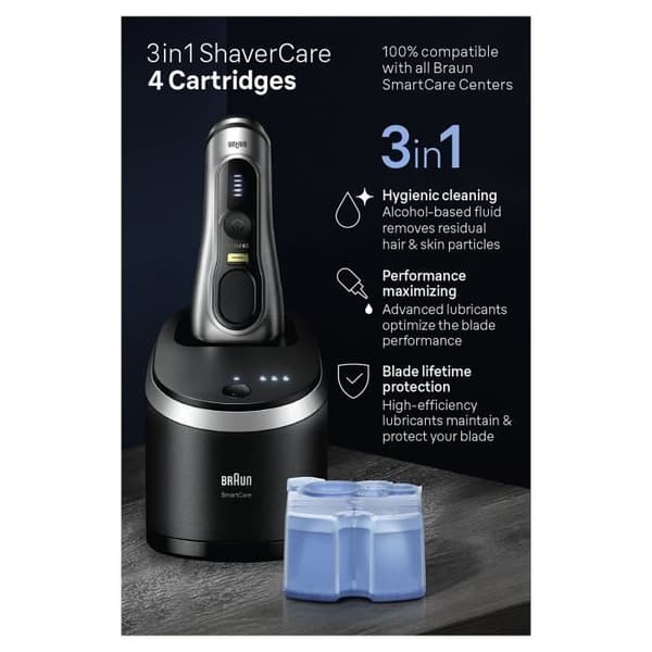 Braun raktillbehör CCR X4 RENGÖRINGSPATRONER
