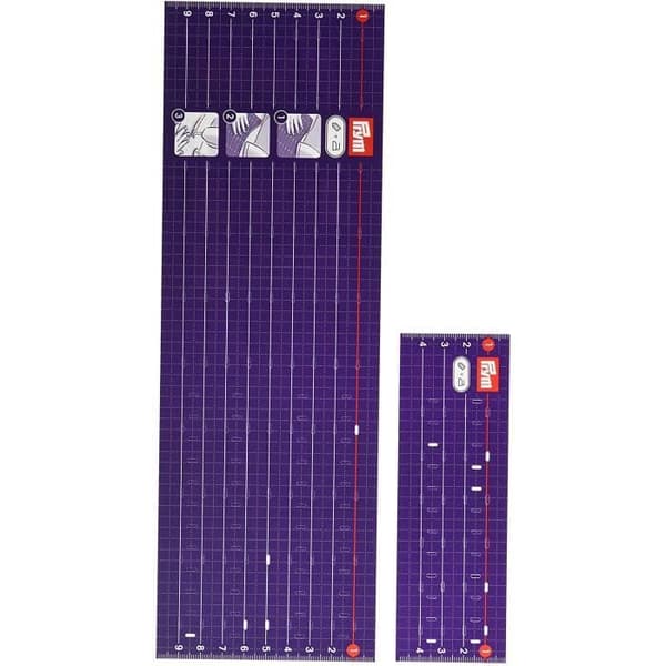 Strykjärnsregel - Prym - 2-pack - Värmeresistent - Återanvändbar - 2 olika storlekar