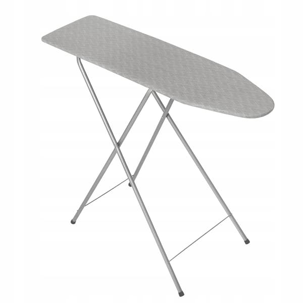 Sammenklappeligt strygebræt, gråt, 107 x 30 cm