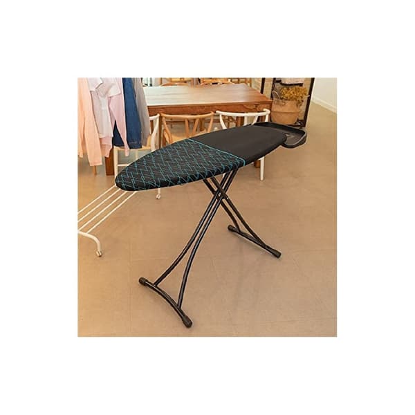 Cecotec Ironing board with a 110 x 33 cm ironing surface and plug socket.
