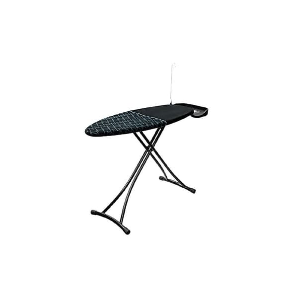 Cecotec Ironing board with a 110 x 33 cm ironing surface and plug socket.