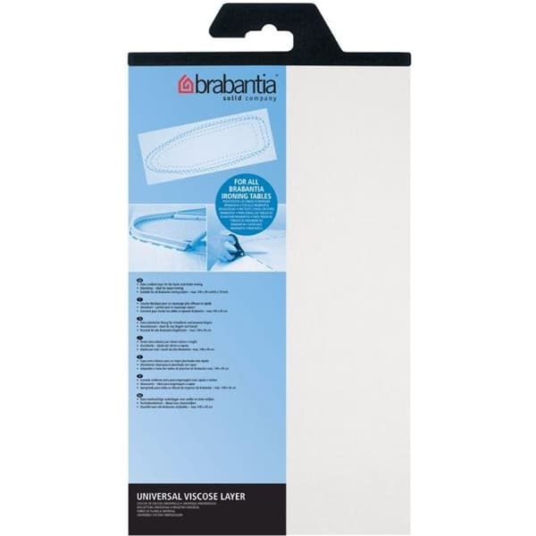 BRABANTIA Fleece - 135 x 49 cm - Vit