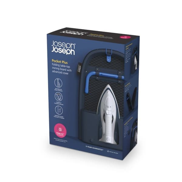 JJ-Foldable Pocket Plus strygebræt, sort