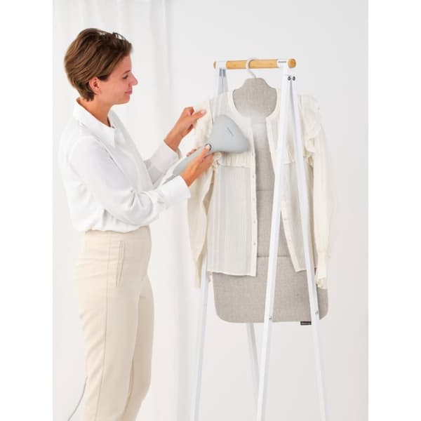 Brabantia Clothes Steamer Taitettava 93x40,4x1,2 cm vaaleanharmaa