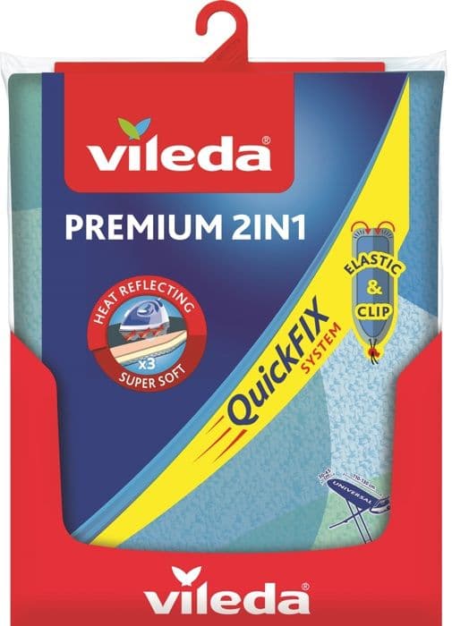 Vileda Premium 2-i-1 strykbrädeöverdrag