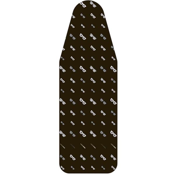 Comfortboard Glasögon Strykbräda, 38 cm x 120 cm, 100 % bomull, Idealisk för ånggeneratorer, Justerbar höjd, Strykstöd