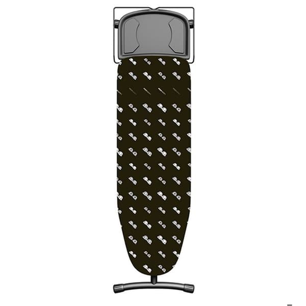 Comfortboard Glasögon Strykbräda, 38 cm x 120 cm, 100 % bomull, Idealisk för ånggeneratorer, Justerbar höjd, Strykstöd