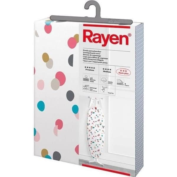 Stryköverdrag 130x47cm basic plus konfetti