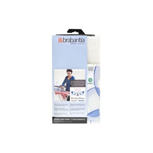 BRABANTIA Bubble strykbrädeöverdrag, Perfekt flyt - 135 x 45 cm
