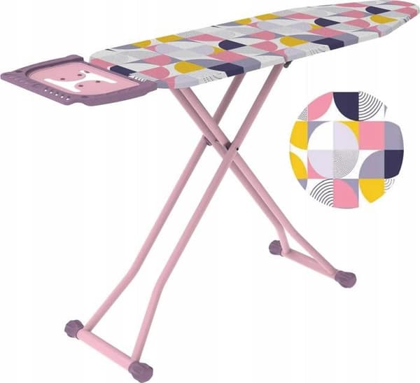 Strykjärnsbräda 112x36cm PROMIS PERFECT PLUS Metallfat ROSA