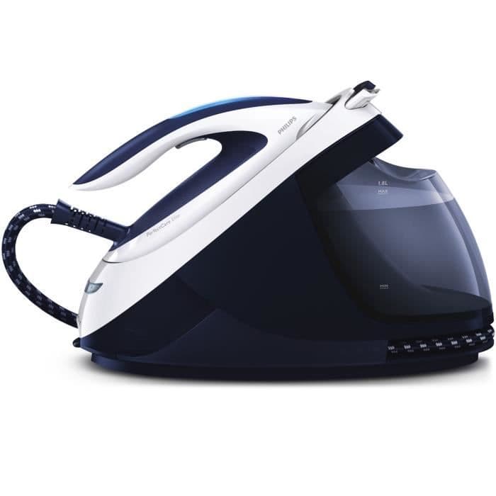 PHILIPS GC9610 / 20 PERFECT CARE ELITE Steam Unit - Blå / hvid