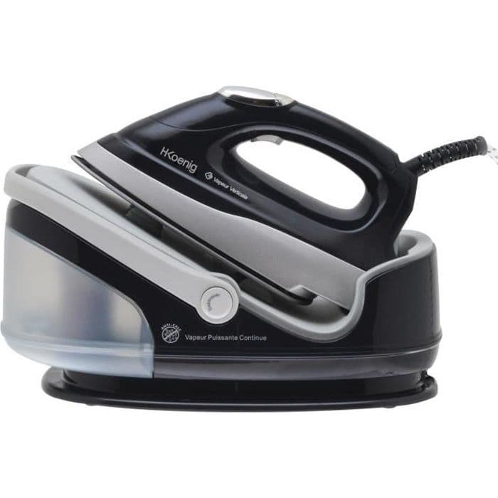 H.KoeNIG V6 CENTRAL STEAM 2400W SVART EDITION
