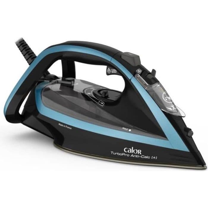 CALOR FV5695C0 Järn TURBO PRO Anti Calc 3000 W Aqua Metal