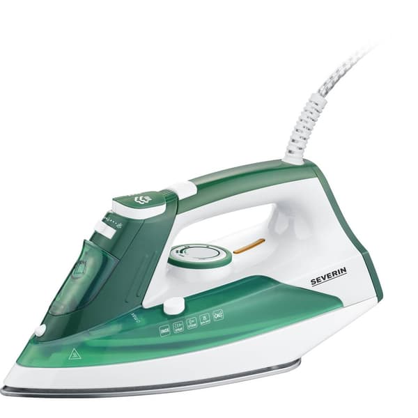 Severin BA 3261 Ångstrykjärn 2400 W Vit, Grön