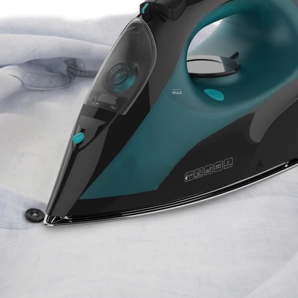 BLACK+DECKER BXIR2403E strykjärn, 2400W, 150g/min ångstråle, 375ml kapacitet, anti-kalkfilter