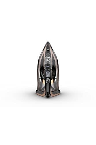 Tefal Ultimate Pure FV9845 strykjärn Torr- och ångstrykjärn Durilium Autoclean stryksula 3200 W Svart, Koppar