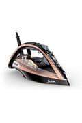 Miniatyrbild 1 av 6: Tefal Ultimate Pure FV9845 strykjärn Torr- och ångstrykjärn Durilium Autoclean stryksula 3200 W Svart, Koppar