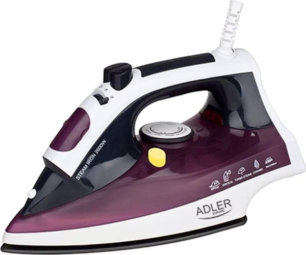 Höyrysilitysrauta - 3000W - violetti AD 5022 Adler