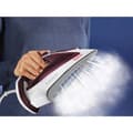 Miniatyrbillede 3 af 4: Tefal FV5714 Easygliss Plus Dampstrygejern 2400W Bordeaux/Hvid