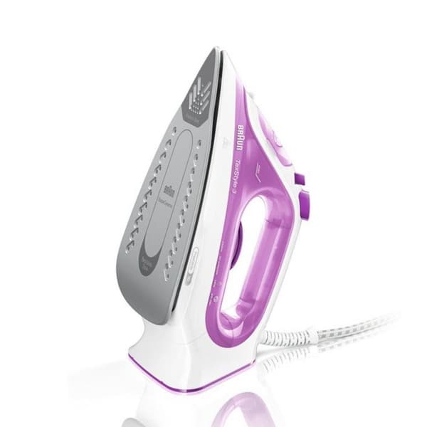 Braun SI3030PU TexStyle3 Ångstrykjärn Rosa/Vit