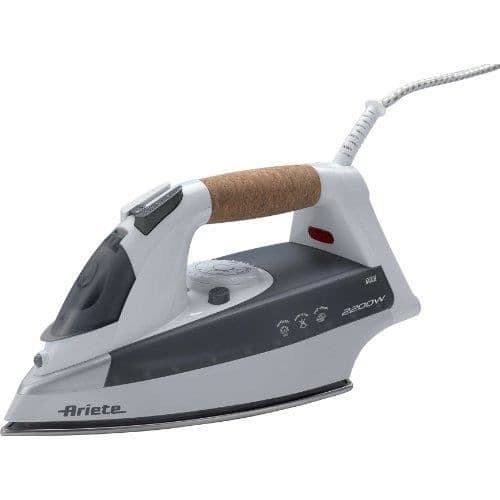 Ariete Dampstrykjern 6232, 2200 W, vanntank kapasitet 300 ml grå AR6232-GY