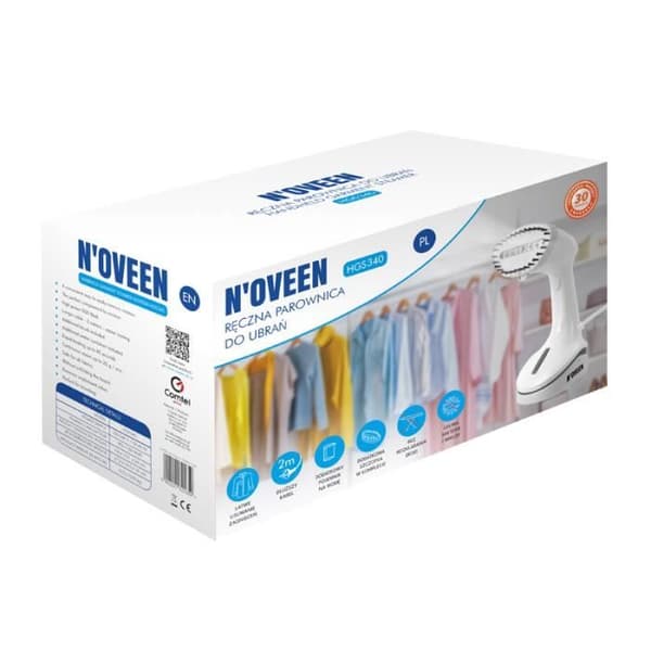 Plaggsångare HGS340 manuell ångkokare - OEM - 1100 Wat - 20 g/min - 45 sekunder