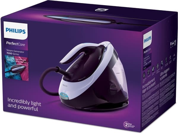 Philips 7000 series PSG7050/30 ångstrykstation 2100 W 1,8 L SteamGlide Elite stryksulan Violet