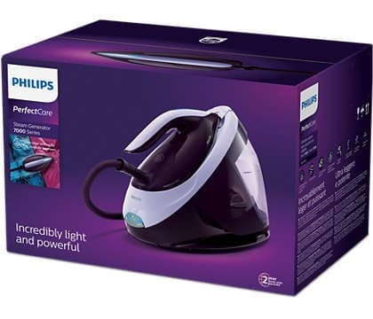 Philips 7000 series PSG7050/30 ångstrykstation 2100 W 1,8 L SteamGlide Elite stryksulan Violet