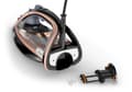Miniatyrbillede 5 af 10: Tefal Ultimate Pure FV9845 jern Tør & Dampstrygejern Durilium Autoclean strygesål 3200 W Sort, Cop