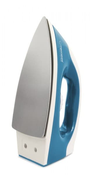 Esperanza TRAVEL IRON SMOOTHER Kuivasilitysrauta Tarttumaton pohja 1200 W Sininen, Valkoinen