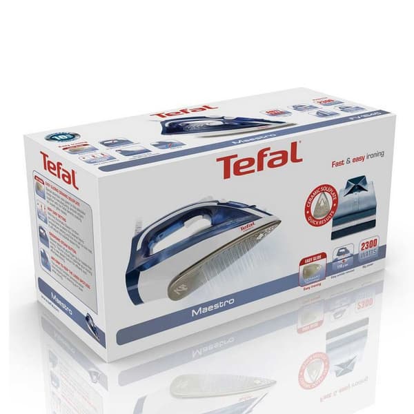 Tefal Damp Jern Maestro 2300w Gvap Hvid,Blå