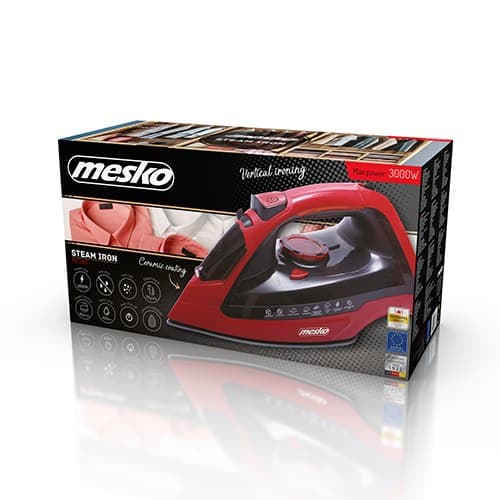 Mesko | MS 5031 | Järn | Ångjärn | 2400 W | Vattentankens kapacitet ml | Kontinuerlig ånga 40 g/min | Steam boost prestanda 70