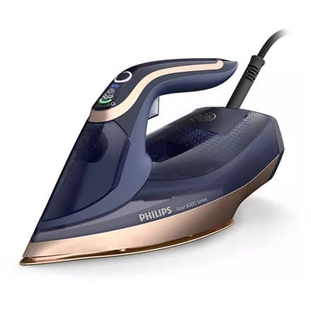 Philips | DST8050/20 Azur | Höyrysilitysrauta | 3000W | Vesisäiliön tilavuus 350 ml | Jatkuva höyry 85 g/min | Steam tehostaa suorituskykyä
