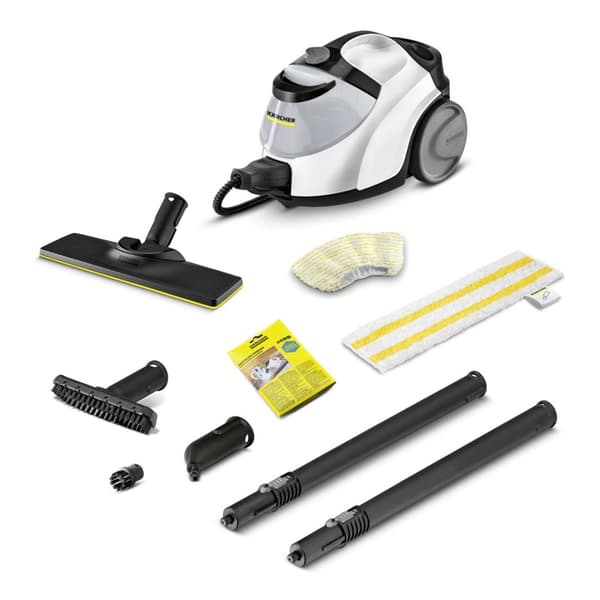 Kärcher SC 5 EasyFix JÄRNPLUG Cylinder ångtvätt 1,5 L 2250 W Svart, Vit Svart, Vit