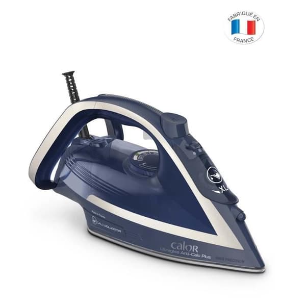 CALOR Strykjärn, 2800 W, Ångflöde 50 g/min, Ångfunktion 250 g/min, Anti-kalksystem, Ultragliss, FV6830C0